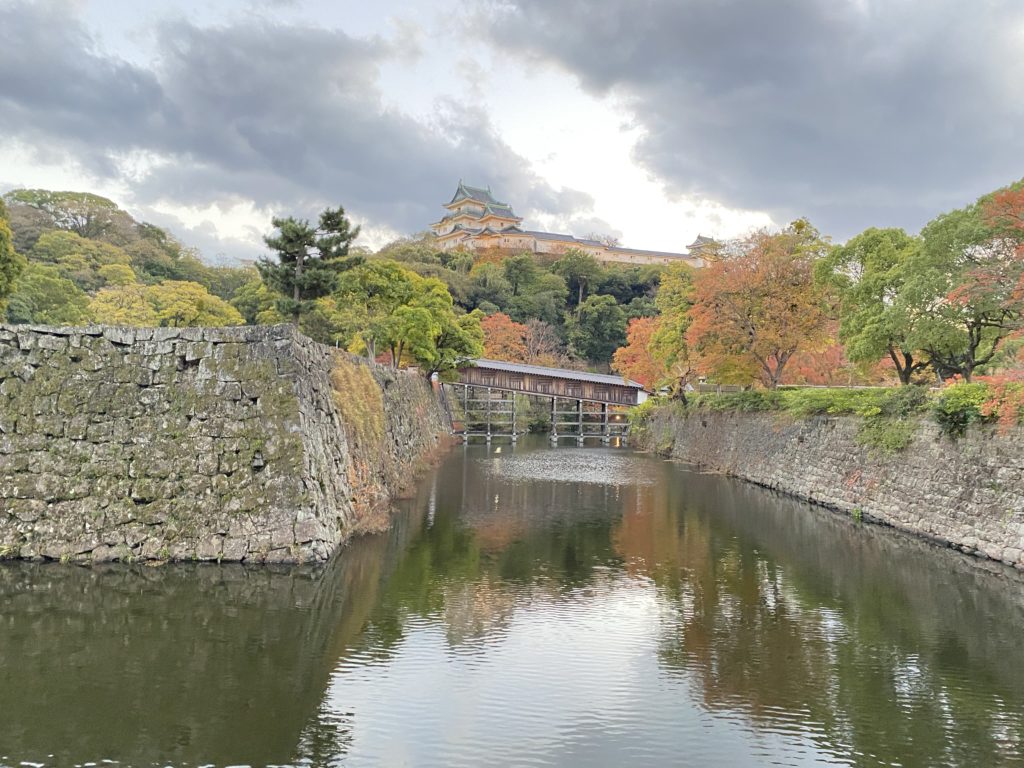 和歌山城の紅葉