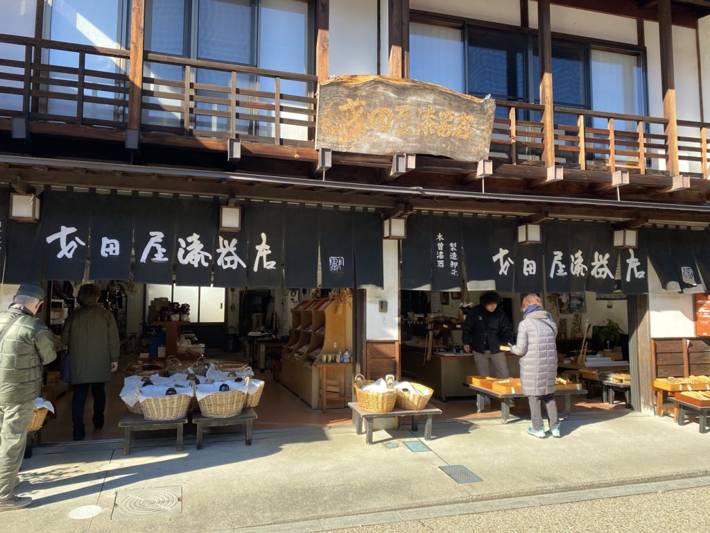 奈良井の漆器